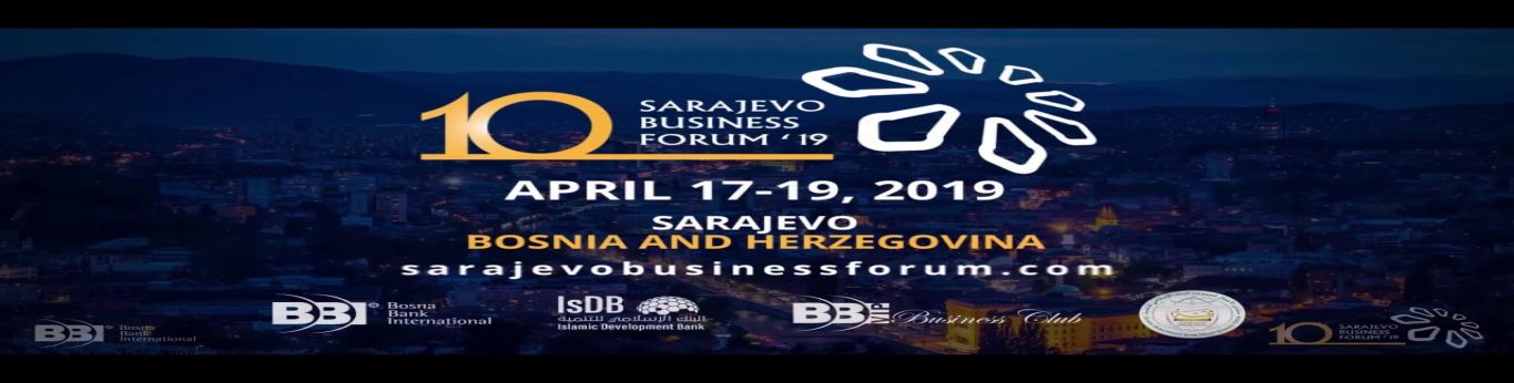 SARAYEVO BUSNESS FORUM 2019